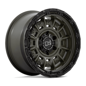 Black Rhino LEGION Olive Drab Green W/ Black Lip 20x10 -18 5x127mm 71.5mm - Wheelwiz