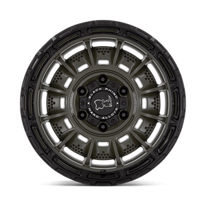 Black Rhino LEGION Olive Drab Green W/ Black Lip 20x10 -18 5x127mm 71.5mm - Wheelwiz