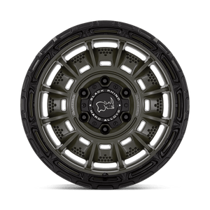 Black Rhino LEGION Olive Drab Green W/ Black Lip 17x9 -12 5x127mm 71.5mm - Wheelwiz