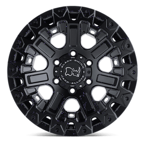 Black Rhino OZARK Matte Black 17x9.5 -18 6x139.7mm 112.1mm - Wheelwiz