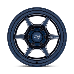 Black Rhino SHOGUN Gloss Midnight Blue 17x8.5 +20 6x135mm 87.1mm - WheelWiz