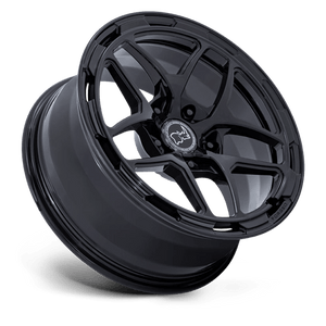 Black Rhino STALLBERG Gloss Black 18x8 +20 5x130mm 71.5mm - Wheelwiz