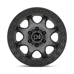 Black Rhino VENTURE BEADLOCK Matte Gunmetal W/ Black Hrdw 17x8 +38 6x130mm 84.1mm - Wheelwiz