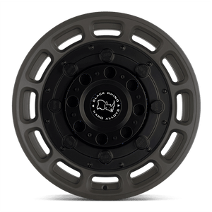 Black Rhino WARTHOG Matte Od Green W/ Black Center 20x9.5 -18 5x127mm 71.5mm - Wheelwiz