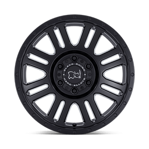 Black Rhino YELLOWSTONE Matte Black 16x8 +45 6x130mm 84.1mm - Wheelwiz