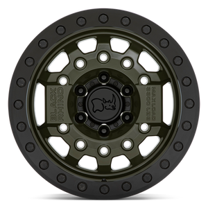 Black Rhino AVENGER BEADLOCK Olive Drab Green Blk Hardware 17x8.5 -32 5x127mm 71.5mm - Wheelwiz