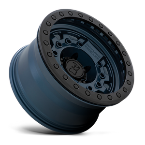 Black Rhino AVENGER BEADLOCK Navy Blue W/ Black Hardware 17x8.5 -30 6x139.7mm 112.1mm - Wheelwiz