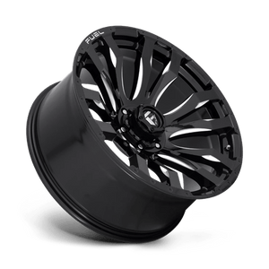Fuel Offroad D673 BLITZ Gloss Black Milled 17x9 +1 6x139.7mm 106.1mm - Wheelwiz