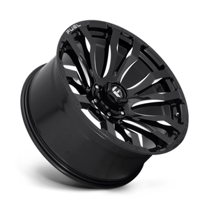 Fuel Offroad D673 BLITZ Gloss Black Milled 17x9 -12 6x135mm 87.1mm - WheelWiz