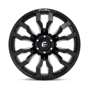 Fuel Offroad D673 BLITZ Gloss Black Milled 18x9 -12 8x165.1mm 125.1mm - WheelWiz