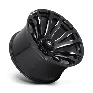 Fuel Offroad D673 BLITZ Gloss Black Milled 22x12 -44 6x139.7mm 106.1mm - Wheelwiz