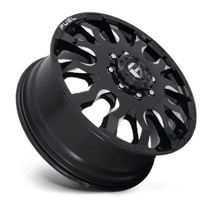 Fuel Offroad D673 BLITZ Gloss Black Milled 20x8.25 +105 8x200mm 142mm - Wheelwiz