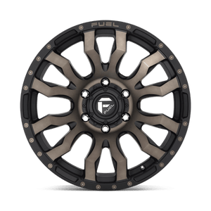 Fuel Offroad D674 BLITZ Matte Black Double Dark Tint 20x9 +20 5x150mm 110.1mm - Wheelwiz
