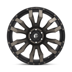 Fuel Offroad D674 BLITZ Matte Black Double Dark Tint 22x10 -18 6x135mm 87.1mm - Wheelwiz