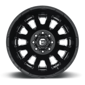 Fuel Offroad D675 BLITZ Gloss Black 20x8.25 -202 8x200mm 142mm - Wheelwiz