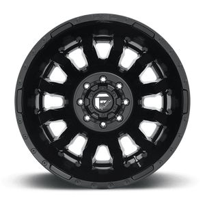 Fuel Offroad D675 BLITZ Gloss Black 20x8.25 -221 8x210mm 154.3mm - Wheelwiz