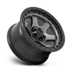 Fuel Offroad D752 BLOCK Matte Gunmetal W/ Black Ring 18x9 +20 6x135mm 87.1mm - Wheelwiz