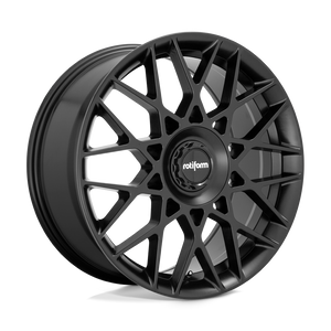 Rotiform R165 BLQ-C Satin Black 19x8.5 +35 5x112|5x120mm 72.6mm - WheelWiz