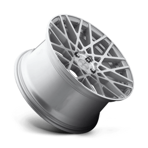 Rotiform R110 BLQ Gloss Silver Machined 19x8.5 +35 5x112mm 66.6mm - Wheelwiz