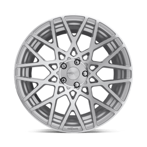 Rotiform R110 BLQ Gloss Silver Machined 18x8.5 +35 5x112mm 66.6mm - Wheelwiz