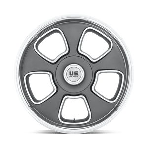 US MAG Matte Gun Metal 20x9.5 +01 Custom 72.6mm - Wheelwiz