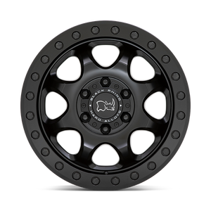 Black Rhino VENTURE BEADLOCK Matte Black 17x8 +38 6x130mm 84.1mm