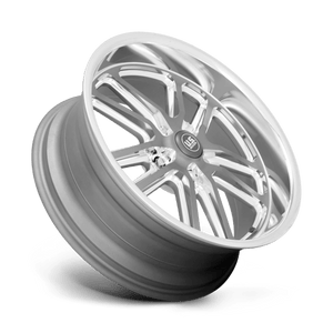 US MAG U130 BULLET Textured Gunmetal W/ Mill Edge 20x9.5 +1 5x127mm 78.1mm - Wheelwiz