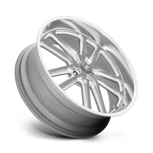 US MAG U130 BULLET Textured Gunmetal W/ Mill Edge 24x9 +1 5x127mm 78.1mm - Wheelwiz