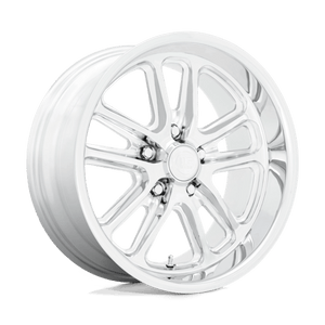 US MAG U131 BULLET Chrome 18x9.5 +1 5x114.3mm 72.6mm - Wheelwiz