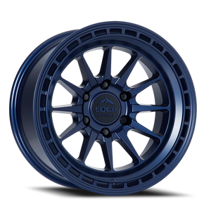 Lock Offroad Baja Matte Blue 17x9 0 5x127mm 71.5mm