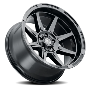 Icon Alloys Bandit Gloss Black 20x10 -24 6x135mm 87.1mm