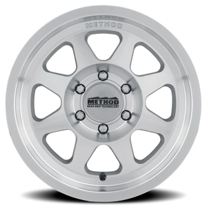 Method Race Wheels Bead Grip MR701 Machined Machined W/ Clear Coat 17x8.5 0 6x139.7mm 106.25mm