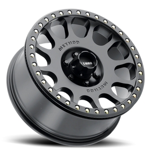 Method Race Wheels Beadlock MR105 Matte Black 17x8.5 0 6x135mm 87mm