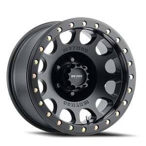 Method Race Wheels Beadlock MR105 Matte Black 17x8.5 0 8x165.1mm 130.81mm - Wheelwiz