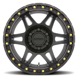 Method Race Wheels Beadlock MR106 Matte Black 17x9 -44 5x127mm 71.5mm - Wheelwiz