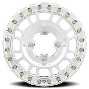Method Race Wheels MR412 Beadlock UTV Machined Raw Machined 15x5 +43 5x114.3mm 78mm