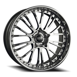 OZ Racing Botticelli III Chrystal Titanium 20x9 +30 5x120.65mm 73.86mm - Wheelwiz