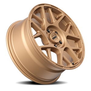 KMC KM708 BULLY Matte Bronze 18x8 +38 5x110mm 72.6mm - Wheelwiz