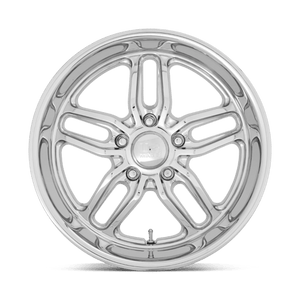 US MAG U127 CTEN Chrome Plated 18x8 +1 5x127mm 78.1mm - Wheelwiz