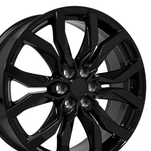 OE Wheels CA23 Gloss Black 20x8 +50 6x120|N/Amm 66.9mm - Wheelwiz