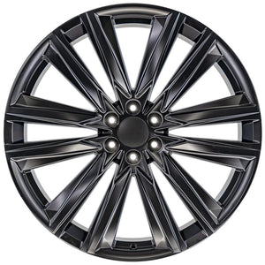 OE Wheels Replica CA91 Satin Black 26x10.0 +28 6x139.7mm 78.1mm