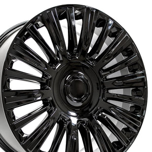 OE Wheels Replica CA92 Gloss Black 22x9.0 +28 6x139.7mm 78.1mm - Wheelwiz