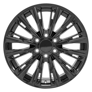 OE Wheels Replica CA93 Gloss Black 20x9.0 +28 6x139.7mm 78.1mm