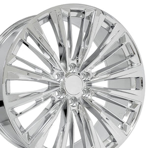 OE Wheels CA93 Chrome 24x10 +31 6x139.7|N/Amm 78.1mm - Wheelwiz