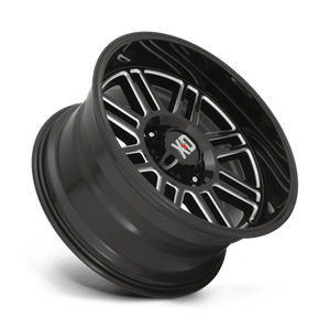 XD Series XD850 CAGE Gloss Black Milled 20x10 -18 5x127mm 71.5mm - Wheelwiz