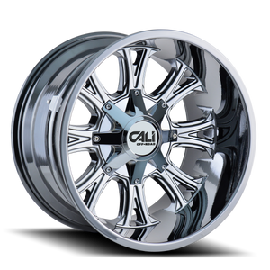 Cali Off-road AMERICANA Chrome 22x14 -76 8x180mm 124.1mm - Wheelwiz
