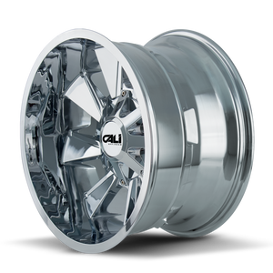 Cali Off-road DISTORTED Chrome 20x9 0 6x120|6x139.7mm 78.1mm - Wheelwiz