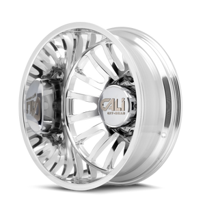 Cali Off-road SUMMIT DUALLY Polished 20x8.25 +115 8x170mm 124.9mm - Wheelwiz