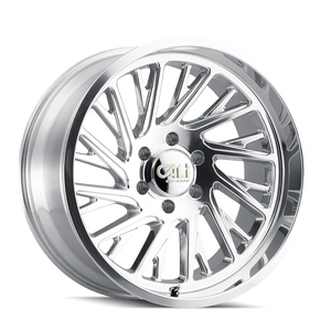 Cali Off-road PURGE Polished 24x14 -76 8x165.1mm 125.2mm - Wheelwiz