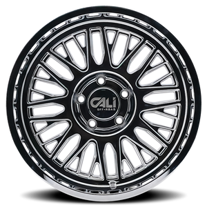 Cali Off-road VERTEX Chrome 20x10 -25 8x180mm 124.1mm - Wheelwiz